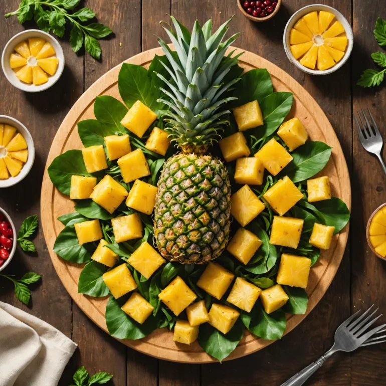 Салат из ананасов: особенности, виды и применение